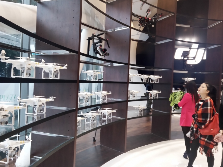 大疆上海店铺数量揭秘，几家店？都在哪里？