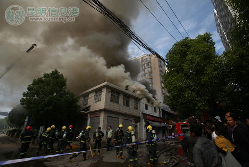 昨晚昆明哪里起火了，深度探究事件真相
