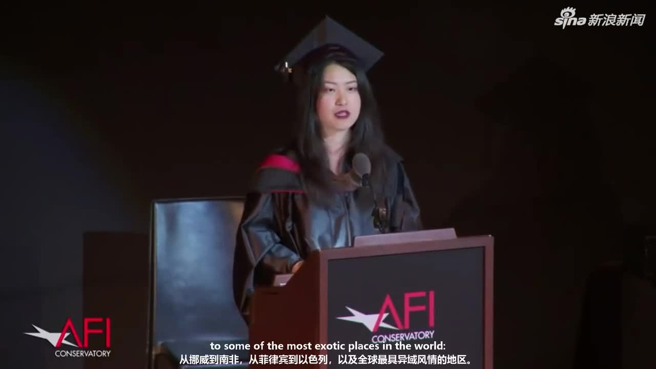 哈佛中国女留学生演讲视频，启示与力量