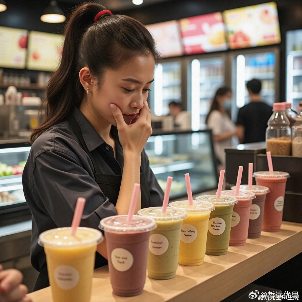 蜜雪冰城爆单女店员忙到崩溃落泪